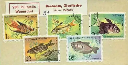 Briefmarken - Set, VEB Philatelie Wermsdorf