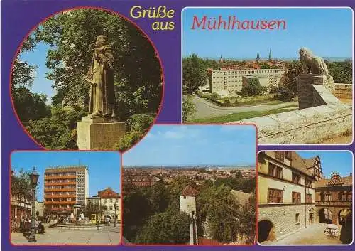 Ansichtskarte,Mühlhausen