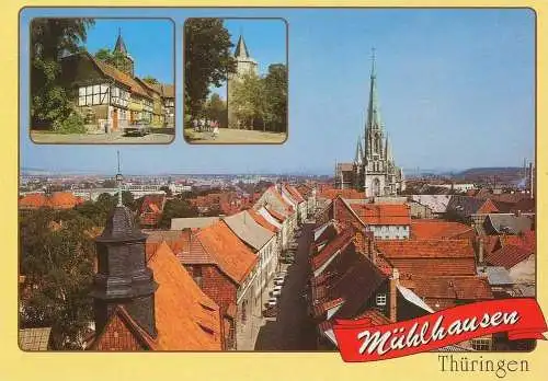 Ansichtskarte,Mühlhausen