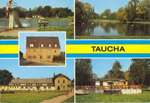 Ansichtskarte, Taucha