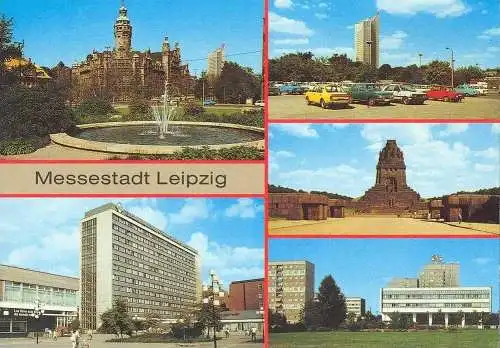 Ansichtskarte, Leipzig