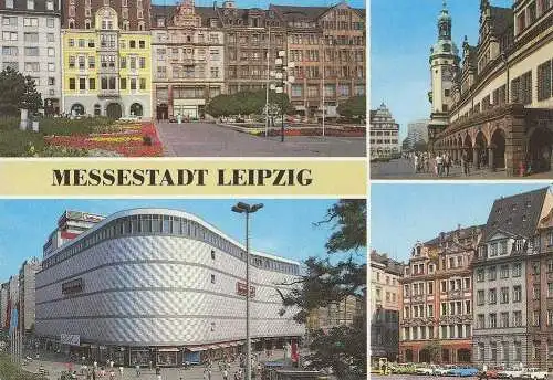 Ansichtskarte, Leipzig