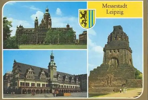 Ansichtskarte, Leipzig