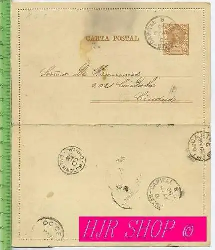 Carta Postal, Buenos Aires, 17 de Mayo de 1890