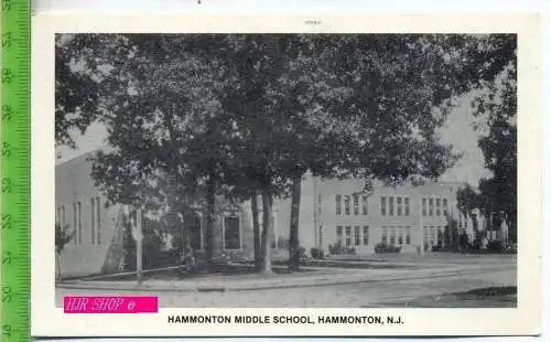 Hammonton Middle School, Hammonton, N.J. Gel. 11.10.1980 / South Jersey.NJ.