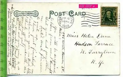 Cupid`s Fontain, Elizabeth Park, Hrtford, Conn., gel. 15.06.1909 / Hartford.Conn.