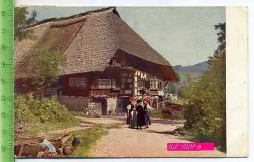 Trachten, Schwaben, Wildbad, gel. 6.07.1910