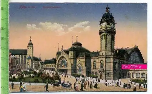 Köln a. Rh. Hauptbahnhof,  ungelaufen