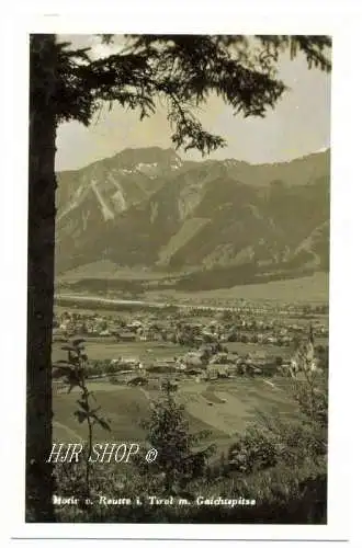 Motiv v. Reutte i. Tirol m. Gaichtspitze, ungelaufen