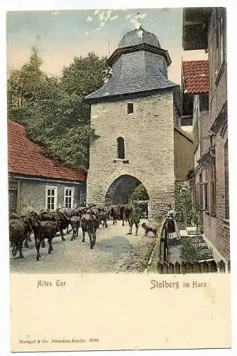Stolberg im Harz,  Altes Tor , ungelaufen