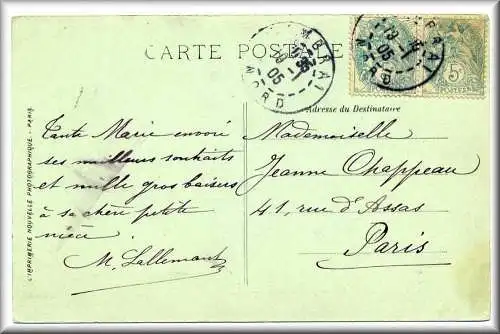 CAMBRAI 55 Vue du Jardin Public, 1905