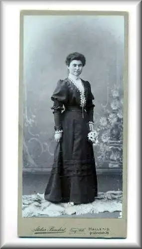 Damenfoto vor 1900