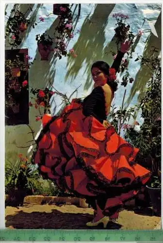 Flamenko, Verlag: ---------,  POSTKARTE, Frankatur,  Stempel, Erhaltung: I-II, Karte wird in Klarsichthülle verschickt.