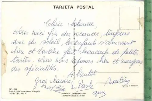 Flamenko, Verlag: -------,  POSTKARTE, Frankatur,  Stempel, Erhaltung: I-II, Karte wird in Klarsichthülle verschickt.