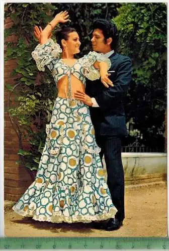 Flamenko, Verlag: -------,  POSTKARTE, Frankatur,  Stempel, Erhaltung: I-II, Karte wird in Klarsichthülle verschickt.