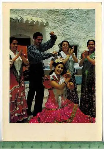 AK 1. Serie ART, Flamenko, Karte Nr.5, Verlag: -----------,  Postkarte, unbenutzte Karte, Erhaltung:I-II,