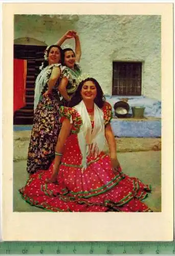 AK 1. Serie ART, Flamenko, Karte Nr.2, Verlag: ----------,   Postkarte, unbenutzte Karte, Erhaltung:I-II,