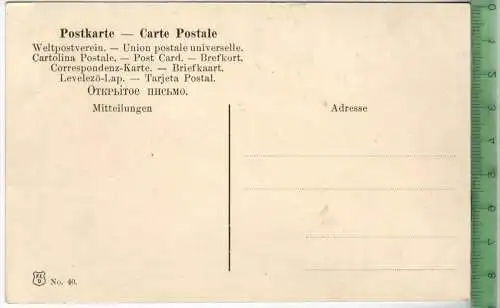 Metz, Kaiser Wilhelm-Denkmal auf der Esplanade- ,  Verlag: Weltpostverein, F.E.D. No.40, POSTKARTE,-Erhaltung: I-II,