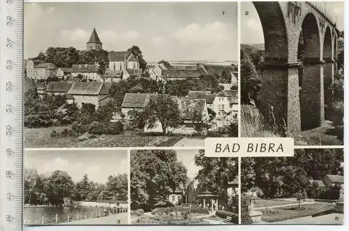 Bad Bibra, um 1970/1980 Verlag: Bild und Heimat, Postkarte, Erhaltung: I -II Karte wird in Klarsichthülle verschickt.(M)
