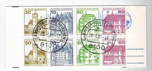 1980  Burgen und Shlösser, Minr. H-Bl. 28 Gest. Zustand: I-II