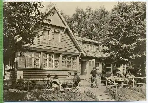 Schmalkalden, Berggaststätte Queste um 1970/1980, Verlag:, Auslese-Bild, POSTKARTE, Erhaltung: I-II