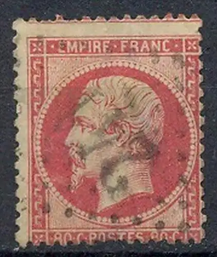 Frankreich,Kaiserreich 1862/72, MiNr.23b, gest., Zustand: I-II