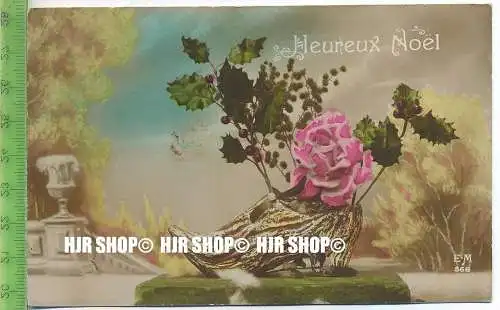 „Heureux Noel“ um 1910/1920 ungebrauchte Karte