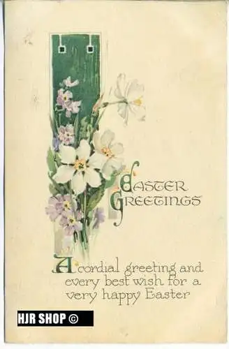 um 1920/1930 Ansichtskarte “Easter Greetins“