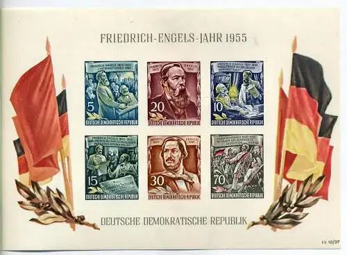 1955, 7. Nov. 60. Todestag von Friedrich Engels, Bl. 13 *