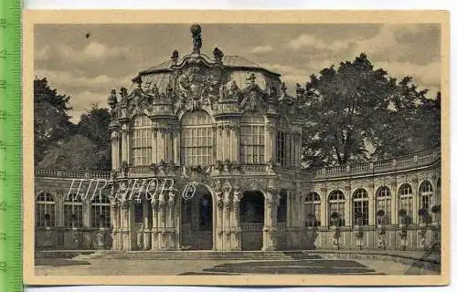 Dresden, Zwinger (Wallpavillon),  ungel,