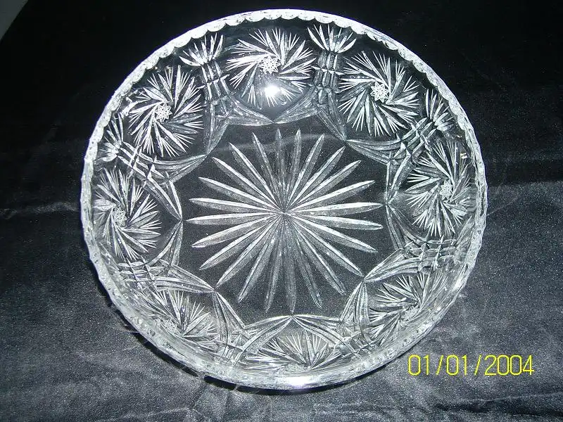 GR.BLEIKRISTALL SCHALE 1