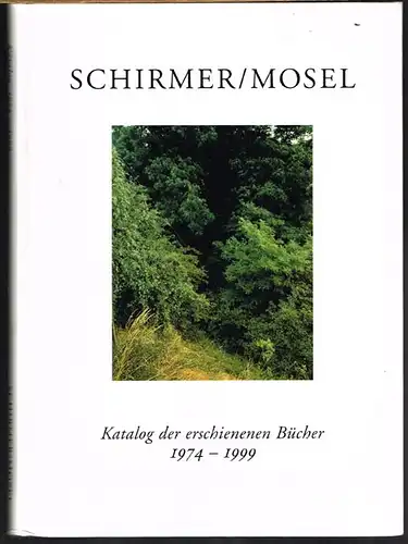 Katalog der erschienenen Bücher 1974 - 1999.