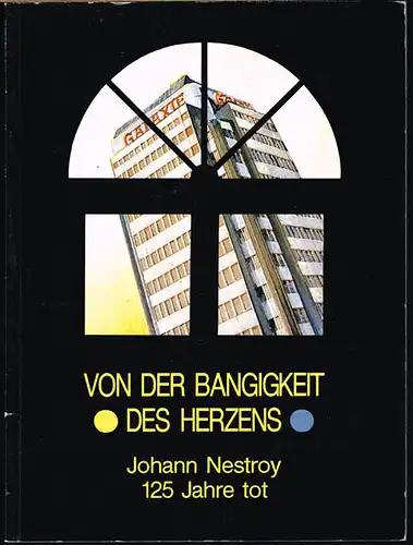 Von der Bangigkeit des Herzens. Johann Nestroy 125 Jahre tot. Ausstellung im Österreichischen Theatermuseum 1987.