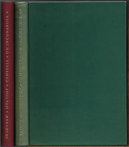Wytze and Lotte Hellinga (Hrsg.): Henry Bradshaw&#039;s Correspondence on Incunabula with J.W. Holtrop and M. F. A. G. Campbell. 2 Bände. I: The Correspondence 1864 - 1884. II: Commentary.