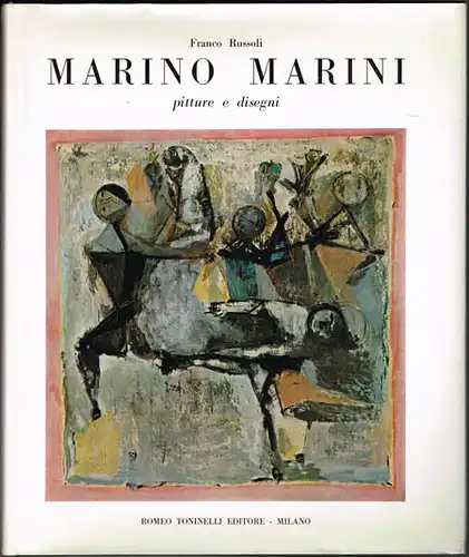 Franco Russoli: Marino Marini. Pitture e disegni.