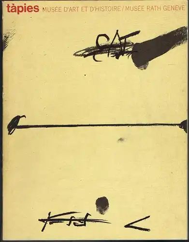 Antoni Tàpies. Exposition Rétrospective 1946/1973.