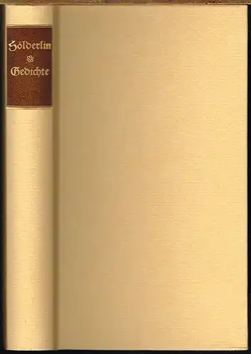 Gedichte von Friedrich Hölderlin.