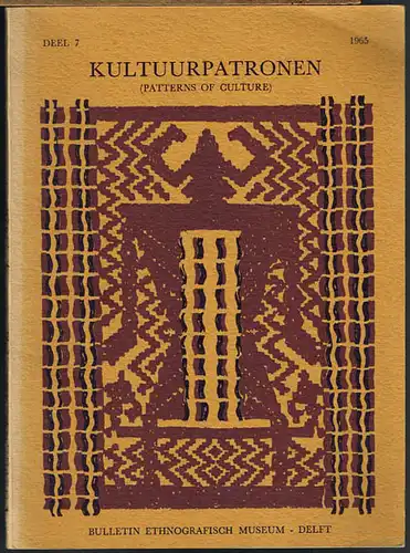 Kultuurpatronen (Patterns of Culture). Deel 7, 1965.