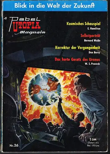 UTOPIA-Sonderband bzw. ab Heft 3 UTOPIA-Magazin 1-26 in 26 Heften (alles erschienene).