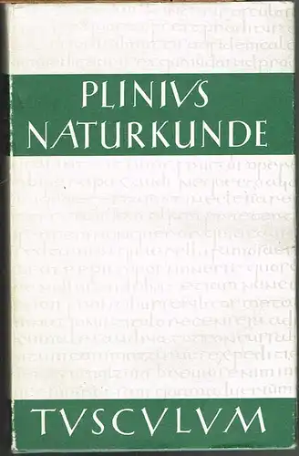 C. Plinius Secundus d. Ä. Naturalis Historiae. Naturkunde. Lateinisch-deutsch. Buch VIII. Zoologie: Landtiere. Herausgegeben und übersetzt von Roderich König in Zusammenarbeit mit Gerhard Winkler.