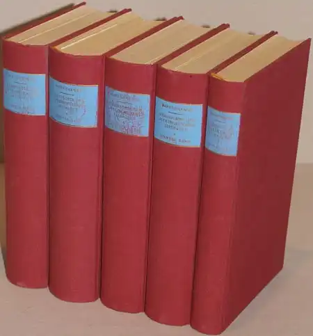 Otto Bardenhewer: Geschichte der Altkirchlichen Literatur. 5 Bände.