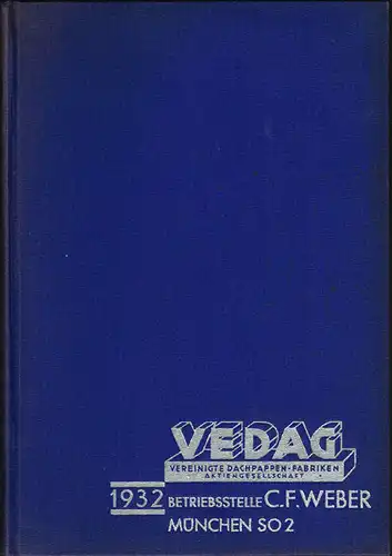 C. Falian (Hrsg.): VEDAG-Buch 1932.