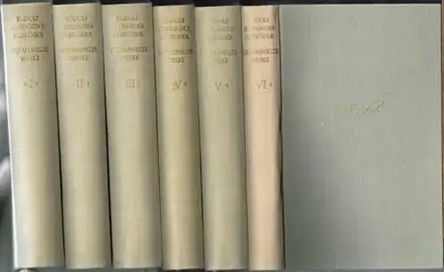 Rudolf Alexander Schröder: Gesammelte Werke in fünf Bänden. Zusätzlich Band 6 (von insgesamt 8 Bänden).