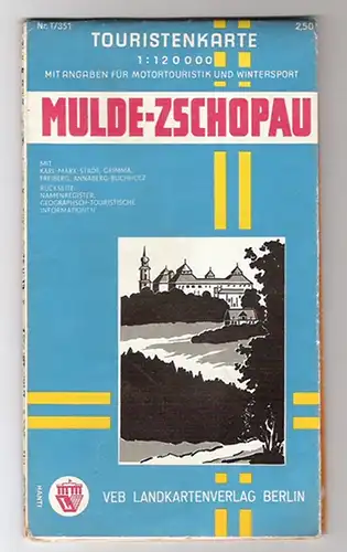 Touristenkarte Mulde-Zschopau