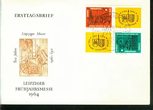 DDR Mi.-Nr.: 1012/13  FDC