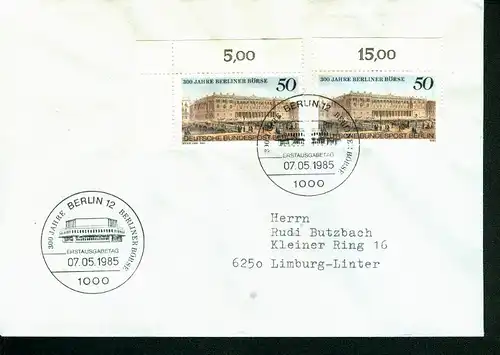 Berlin Mi.-Nr.: 740  FDC