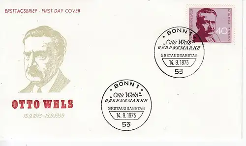 Bund Mi.-Nr:: 780  FDC