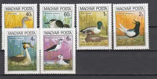 Ungarn Nur Hauptgebiet 1980 Nr 3451/56 A Postfrisch / **