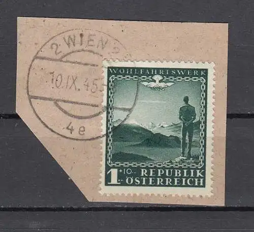 Österreich 1945 Nr Österreich M 720 Stempel Ersttag Gestempelt (Posten)