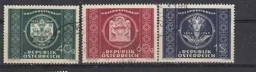 Österreich 1949 Nr Österreich Mi.-Nr.: 943/45 Gestempelt (Posten)